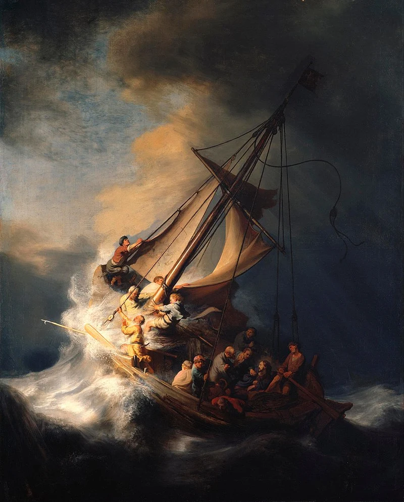 Rembrandt Christ in the Storm on the Lake of Galilee 1633
